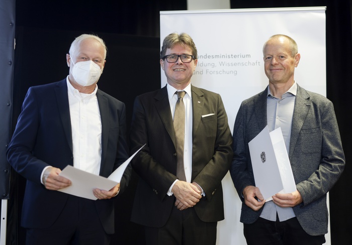 Preisträger der Kategorie Sekundarstufe I für die Schule am See: Christian Grabner und Baumschlager Hutter Partners Holding ZT GmbH