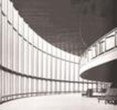 Originalzustand des foyers des brucknerhauses in den siebziger Jahren, Foto: Erwin Reichmann